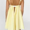Women Summer Slip Dress Ruffle Sleeveless Corset A-line Dress Mini Dress Floral Solid Color Casual Loose Chic Sundress